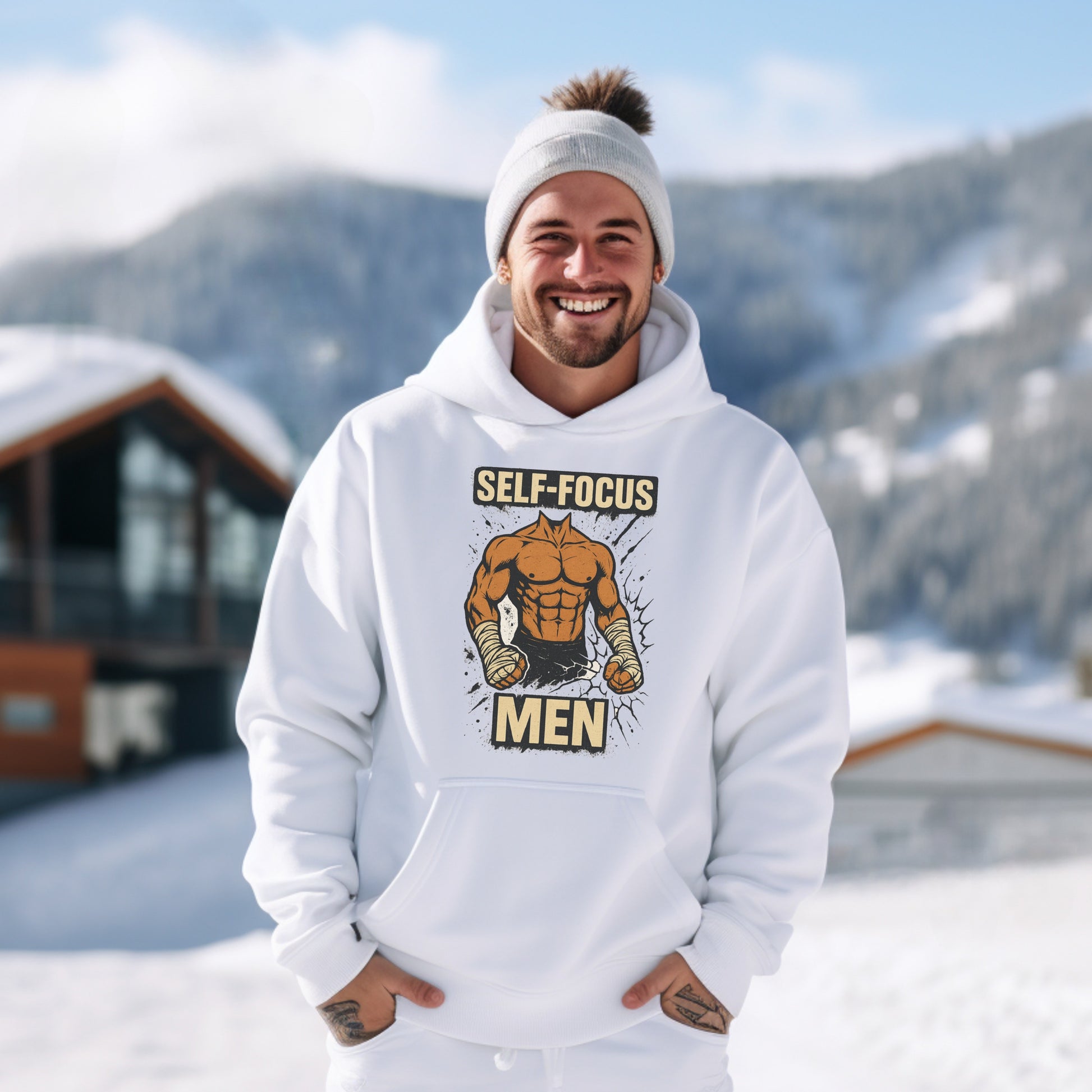 Focused Fitness Inspired Hoodie Men product type