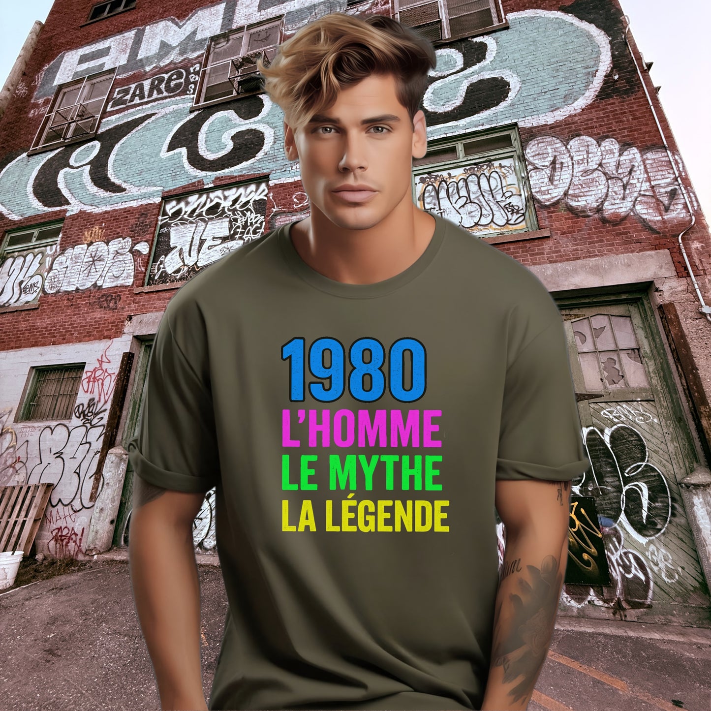 1980 L'homme Le Mythe La Légende Shirt