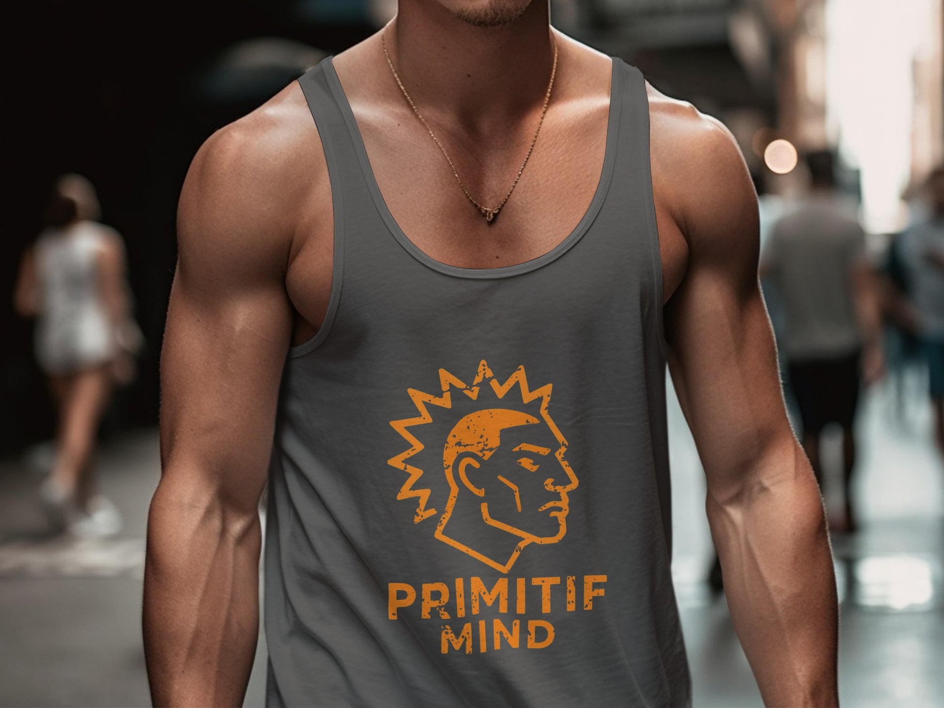 Primitif Mind Graphic Tank Top Stylish Apparel product type