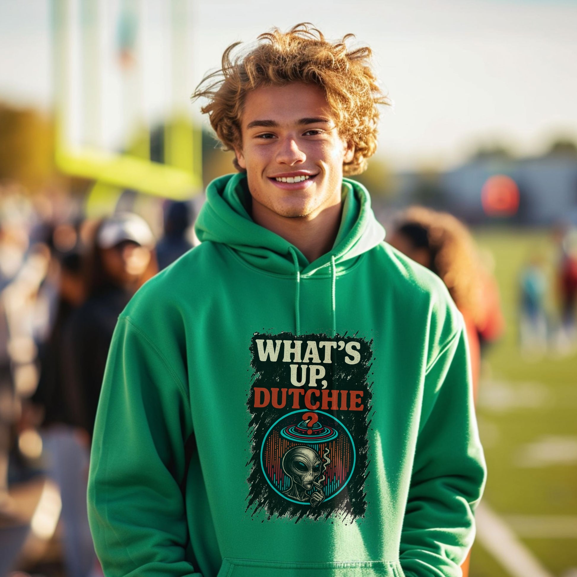 WHAT'S UP DUTCHIE Graphic Hoodie product