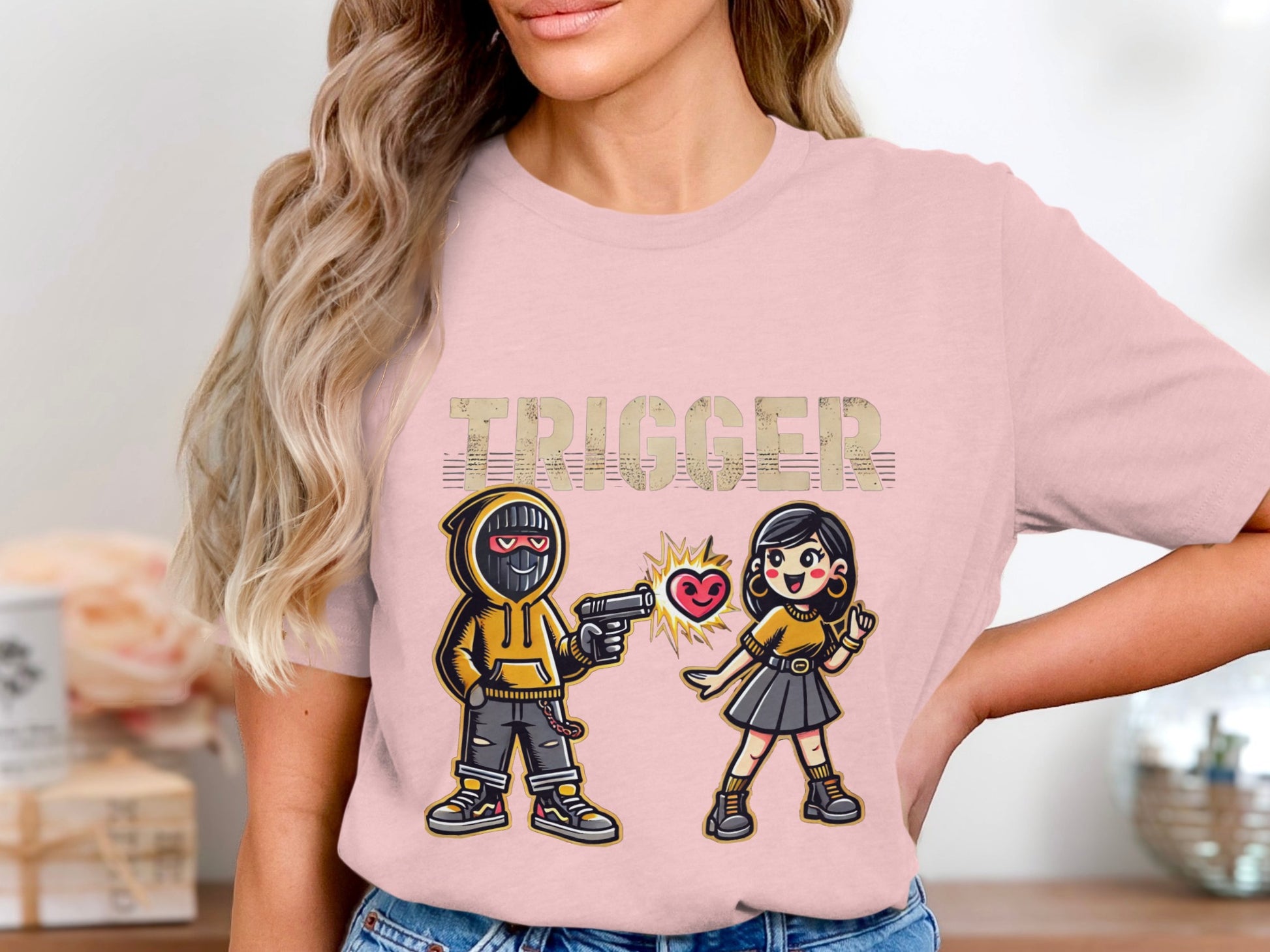 Trigger Graphic Animated Character T-Shirt product type