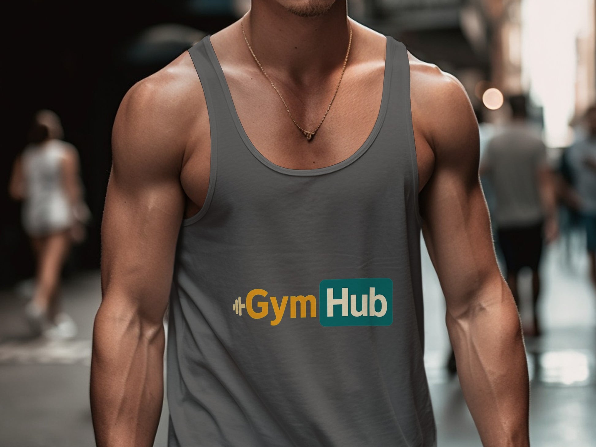 GymHub Branded Sleeveless Tank Top Product
