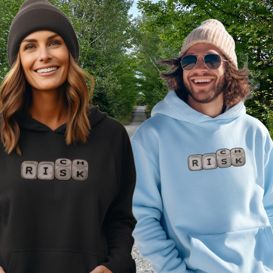 Unique Risk Design Hoodies for Casual Comfort