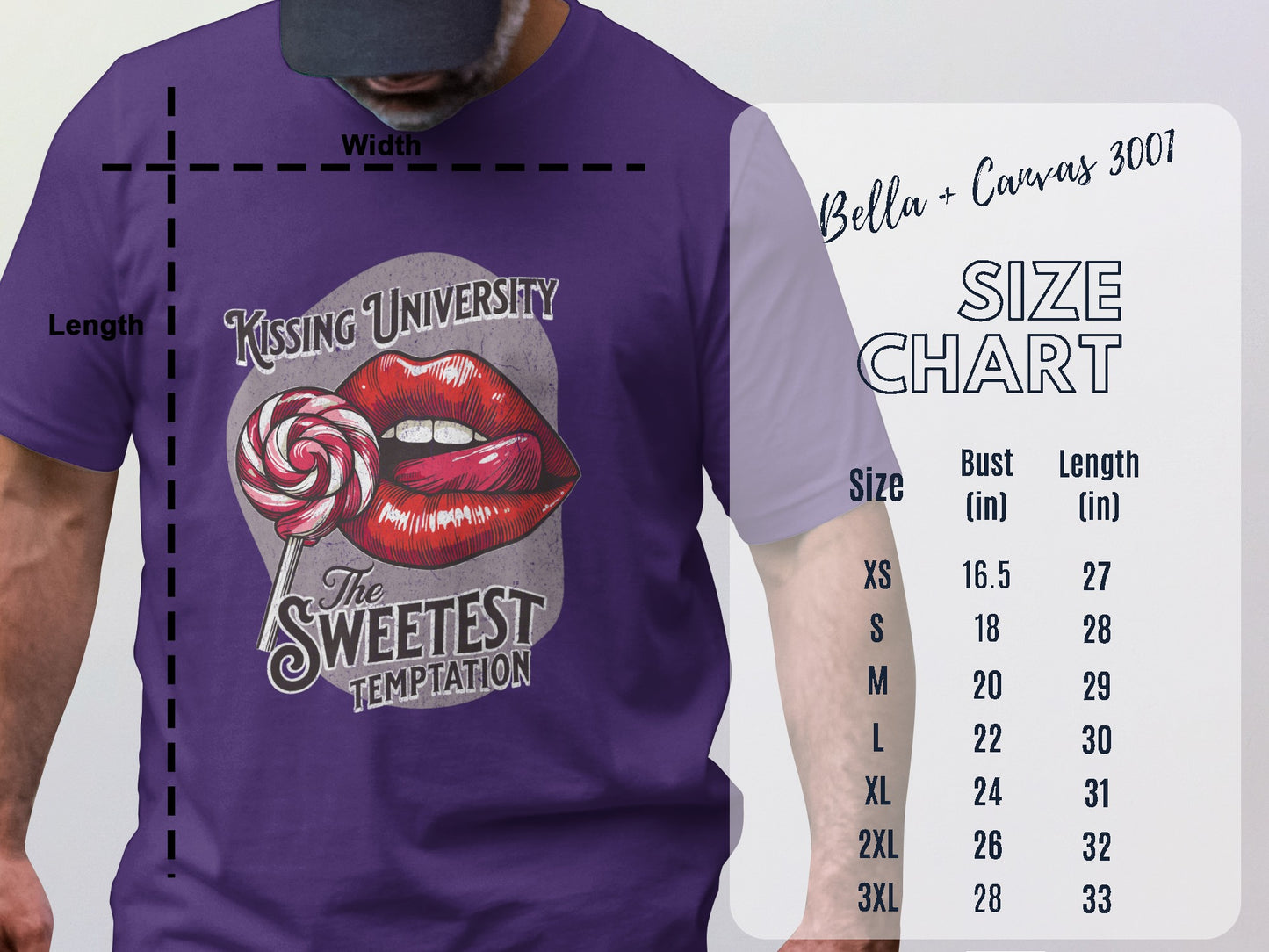 Kissing University The Sweetest Temptation shirt product