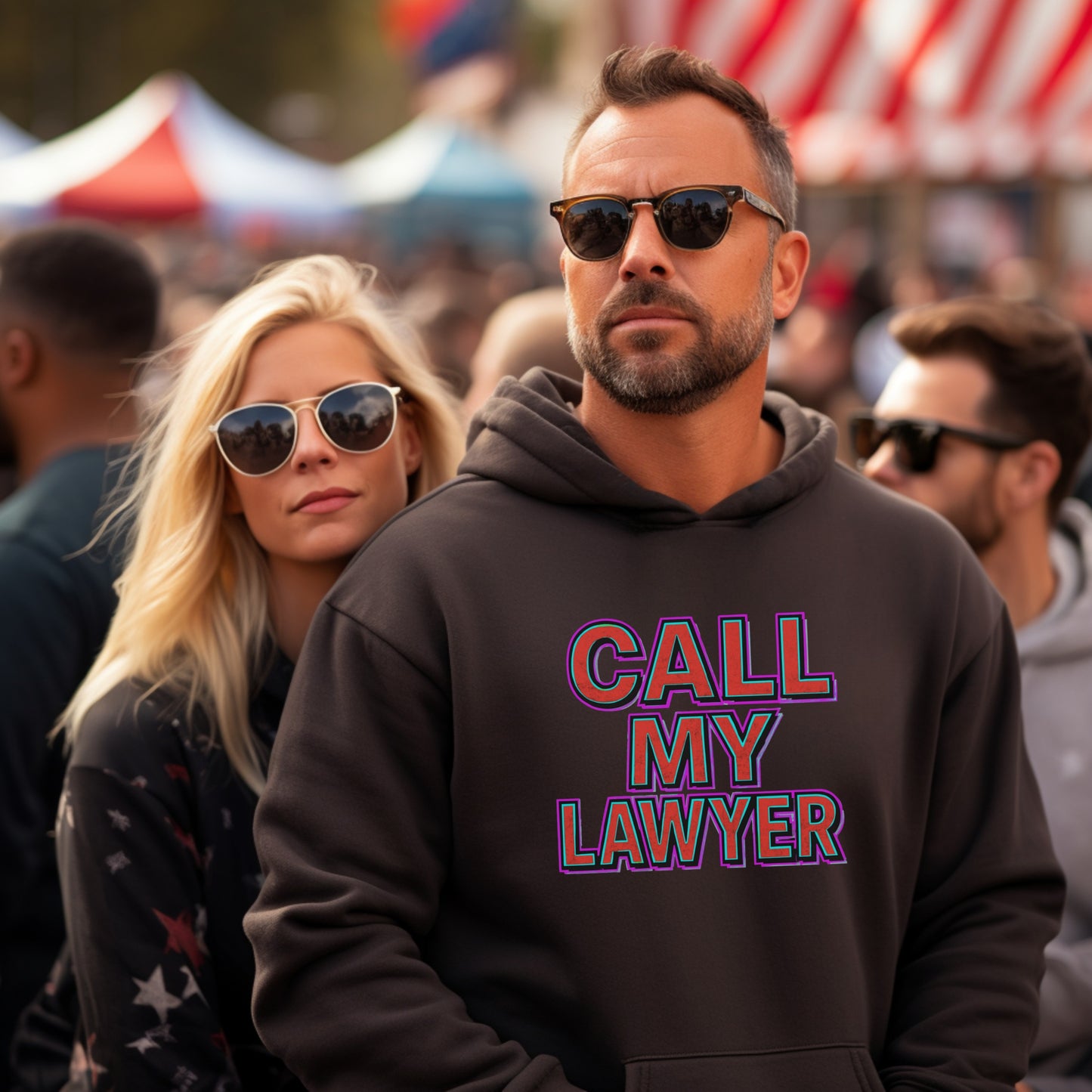 Call My Lawyer Graphic Hoodie Product
