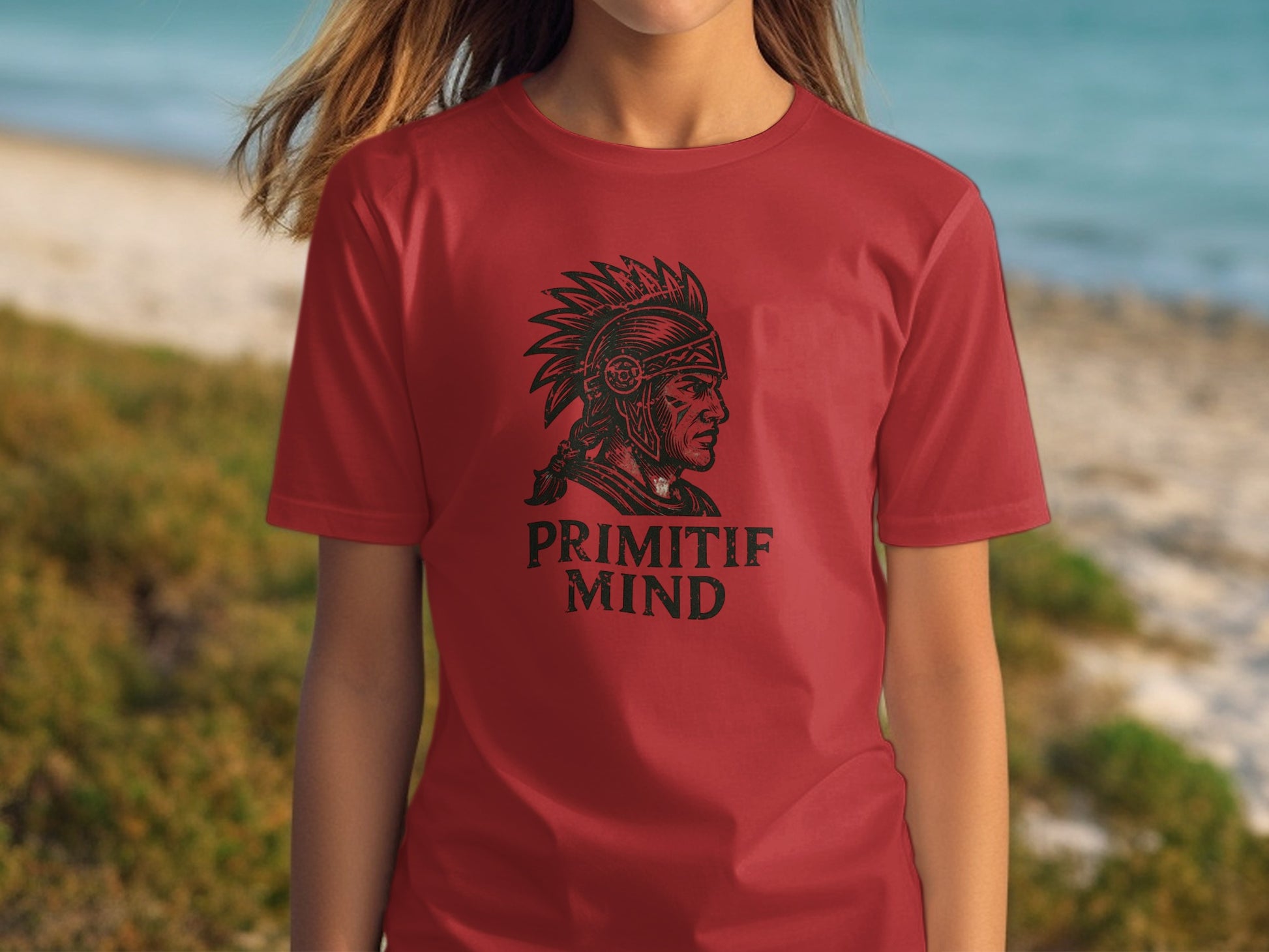 Primitif Mind Graphic Tee Featuring Detailed Art product type