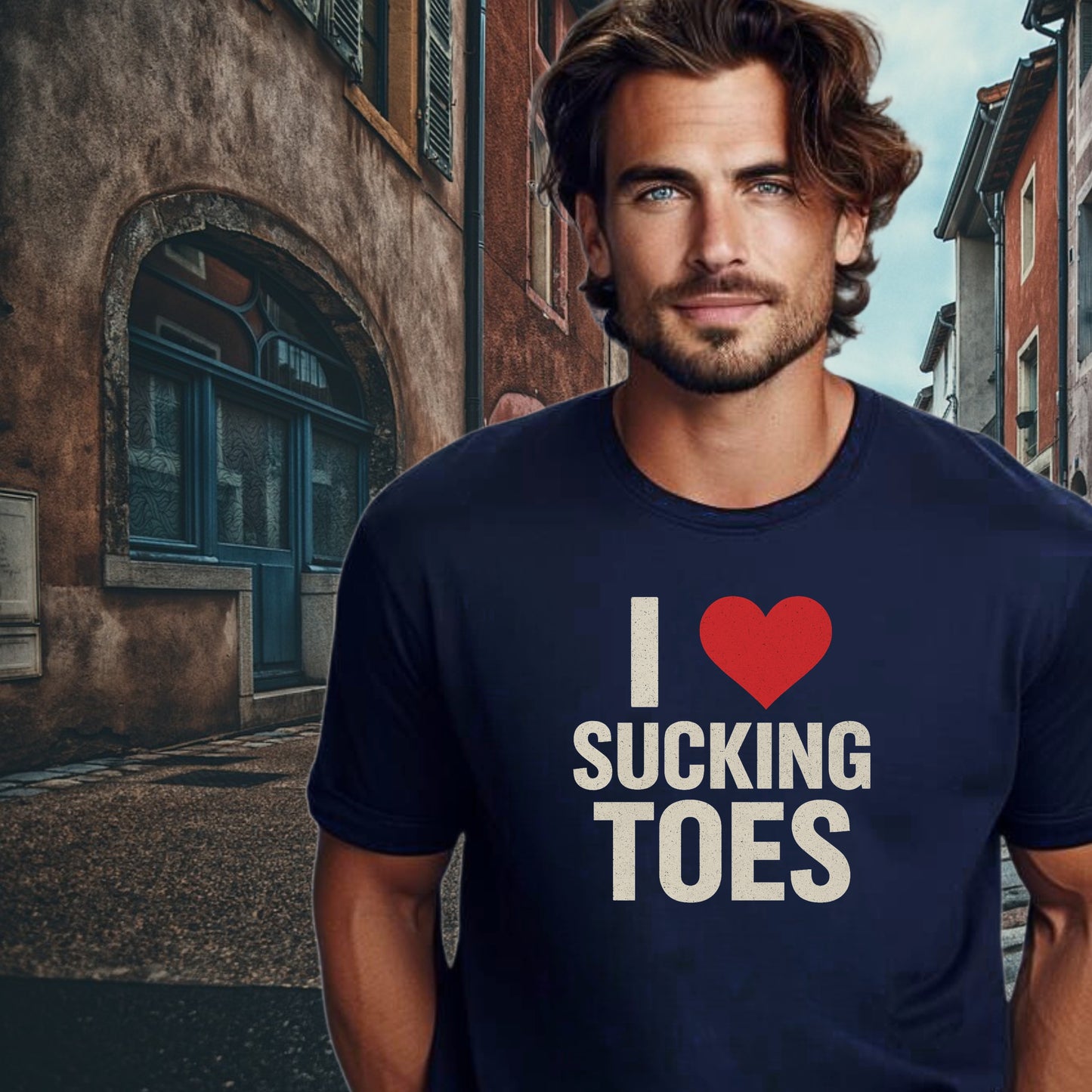 I Love Sucking Toes T-shirt for fun and laughter
