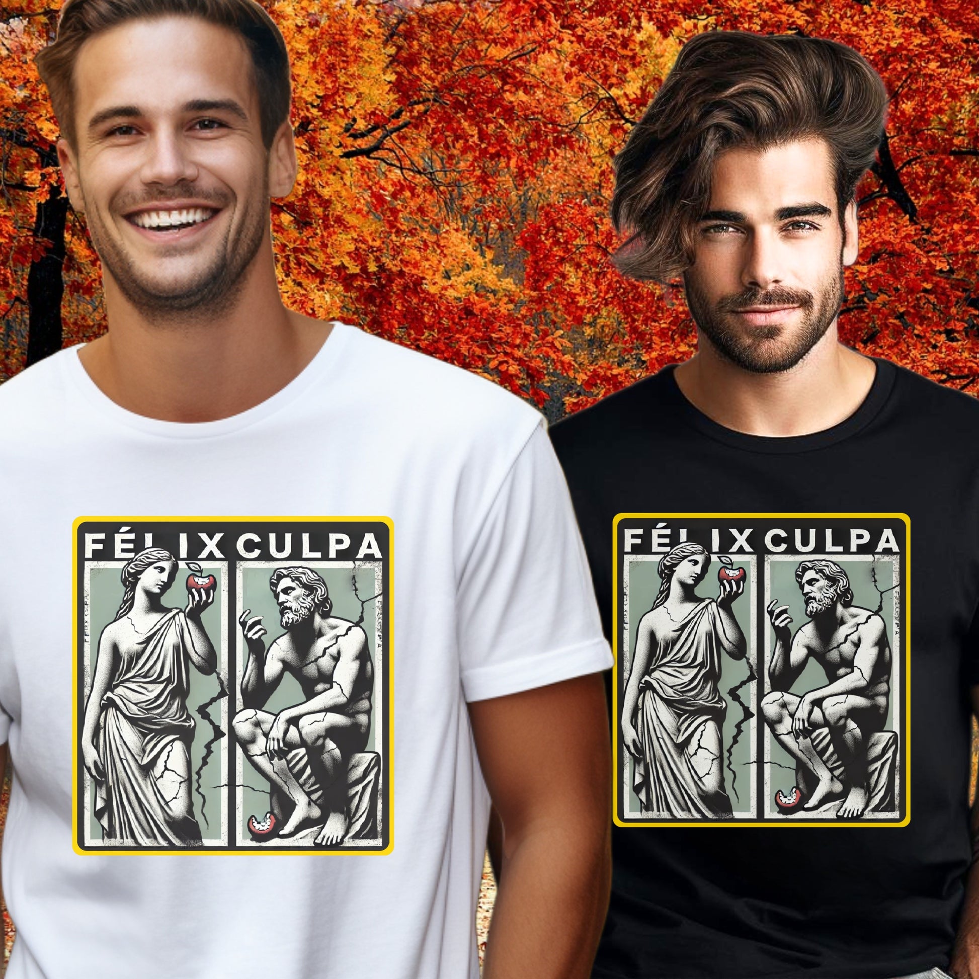 Stylish Felix Culpa Graphic Designer T-Shirt product type