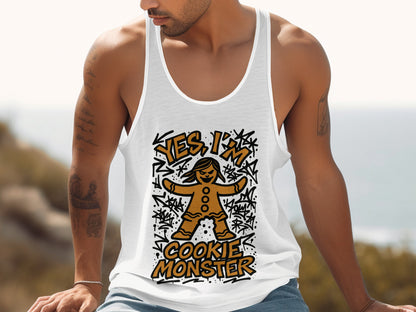 Yes I'm a Cookie Monster Funny Tank Top product