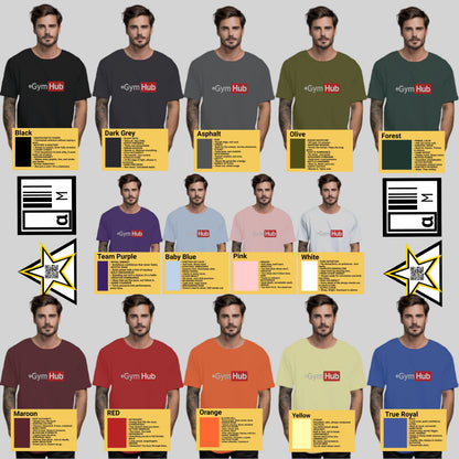 GymHub Branded Fitness and Casual Wear Shirt product type