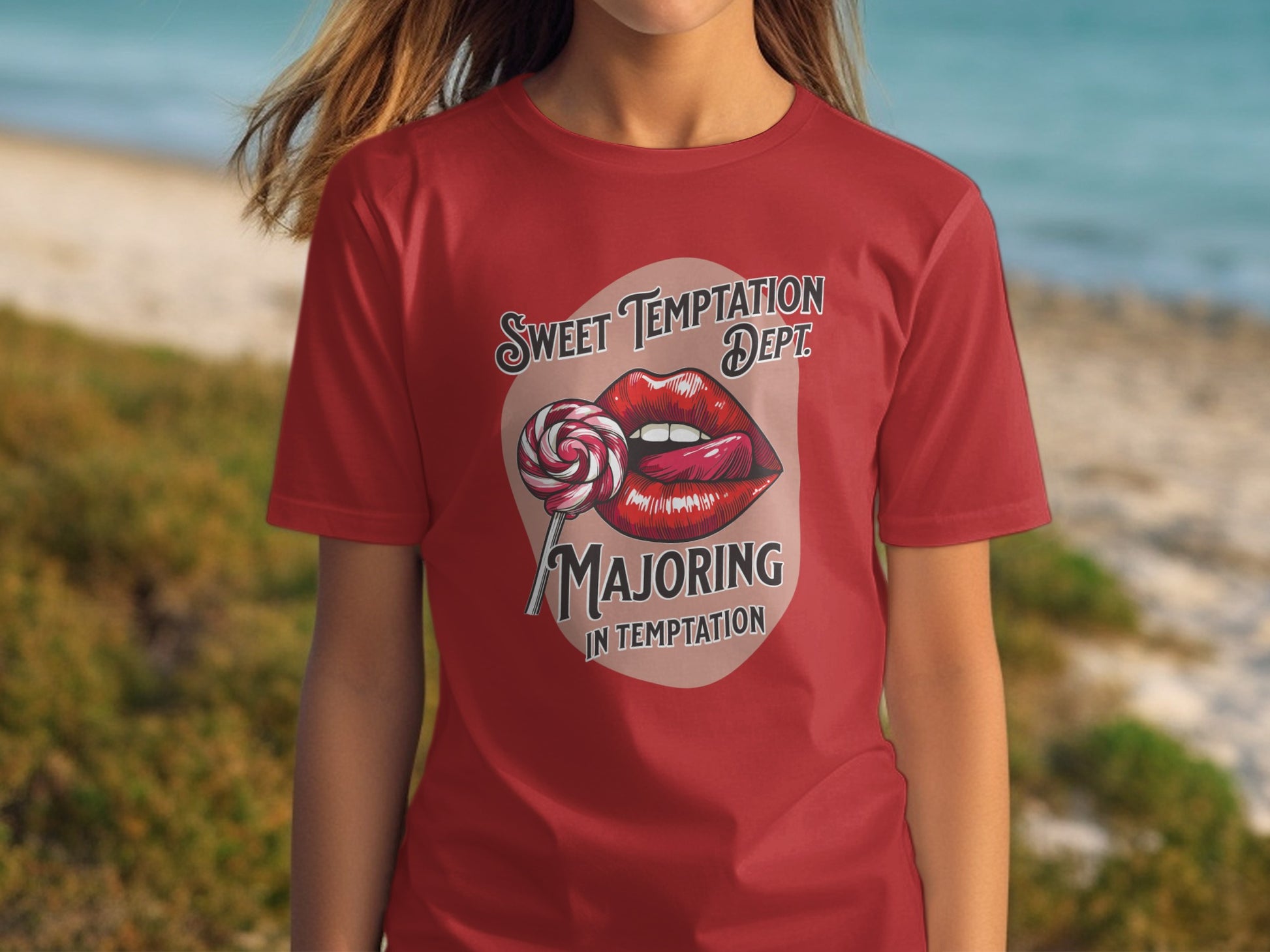 Sweet Temptation Dept Majoring in Temptation T-shirt product type
