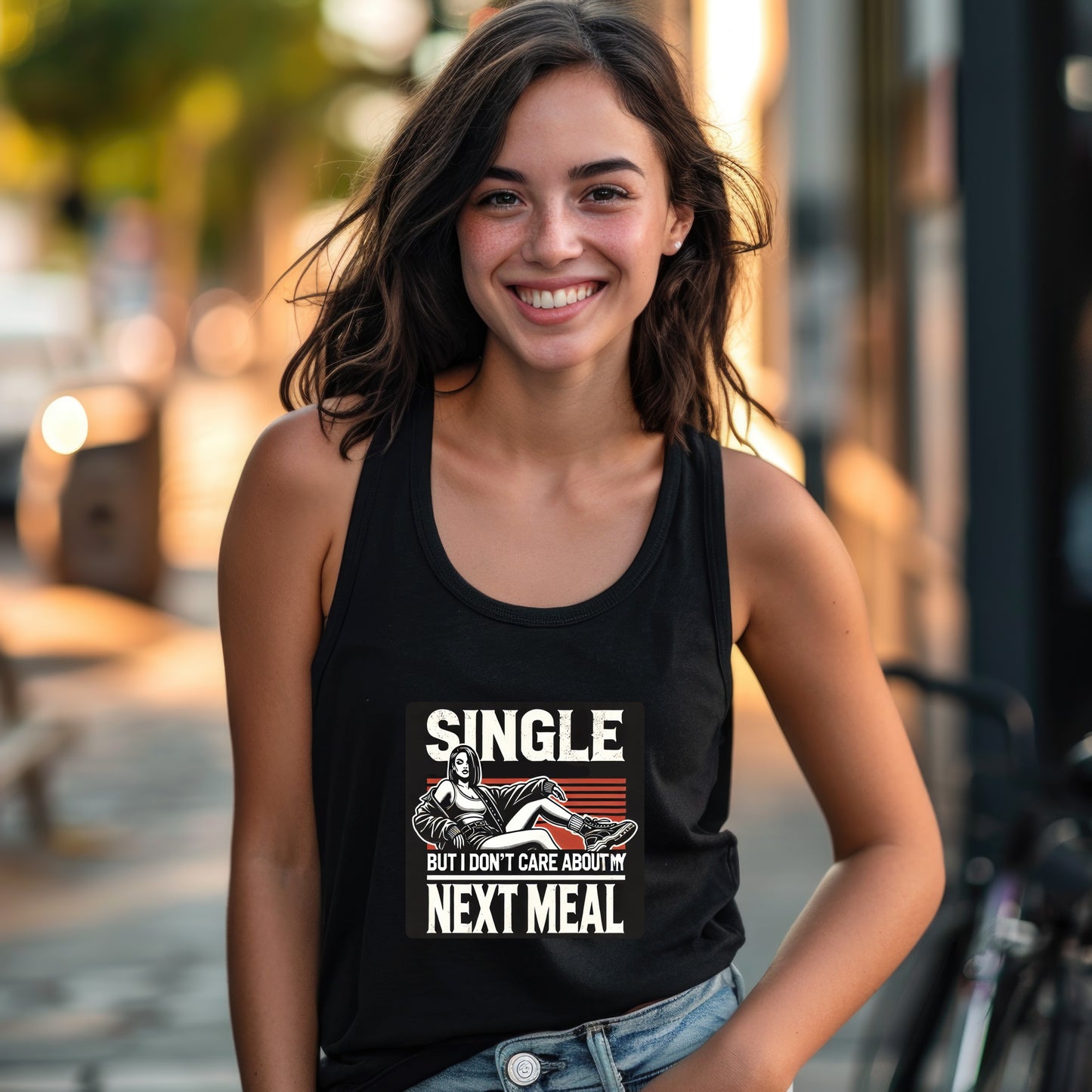 Single But I Don't Care About My Next Meal product type