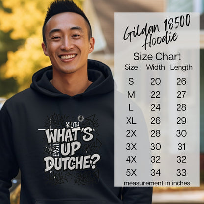 What's Up Dutche Gildan 18500 Hoodie product type
