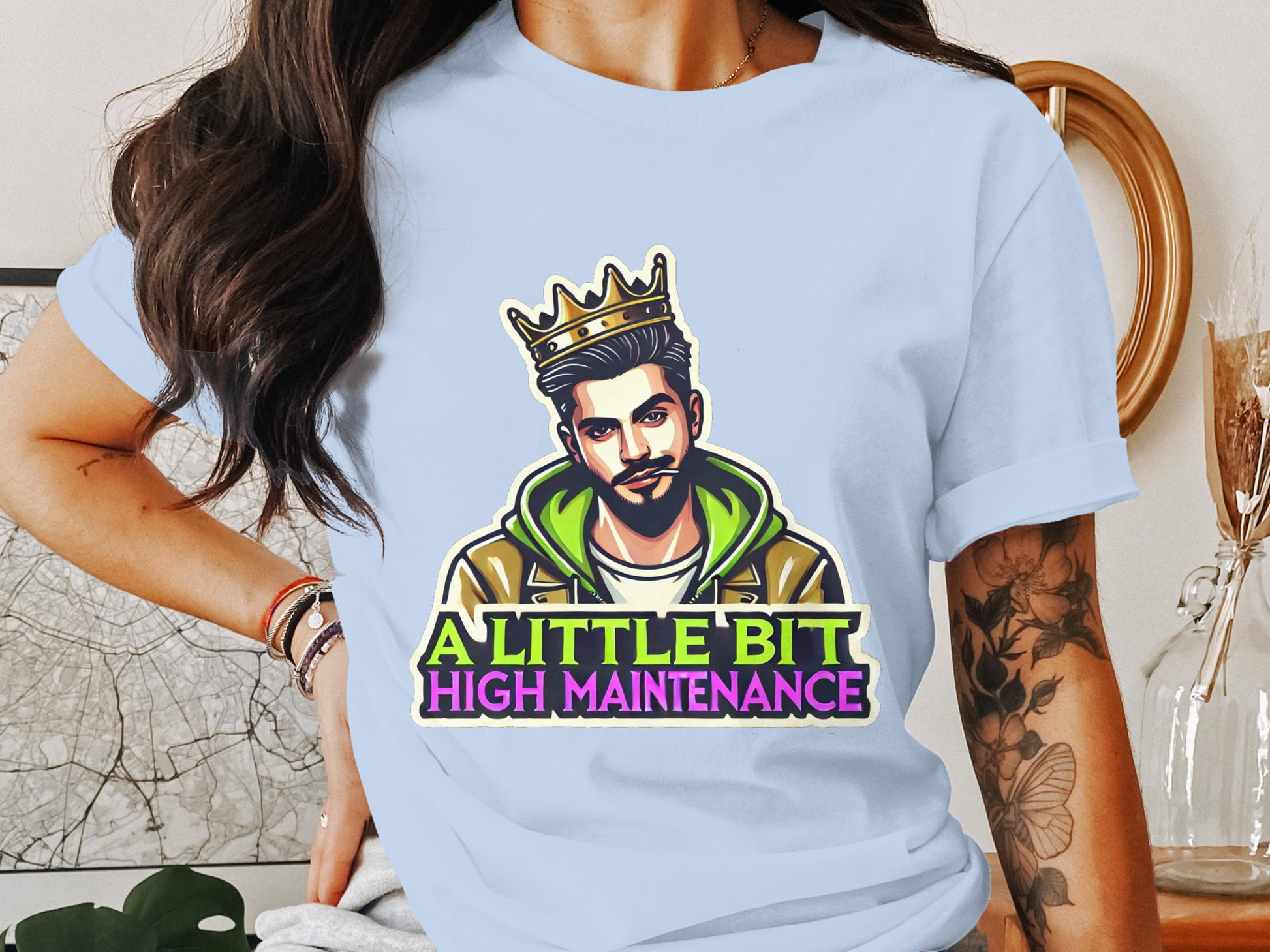 A Little Bit High Maintenance Graphic T-Shirt product type