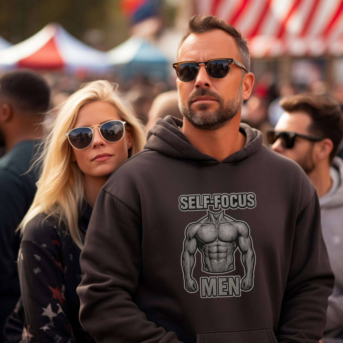 Self-Focus Men Hoodie Relaxed Fit Stylish Product Type