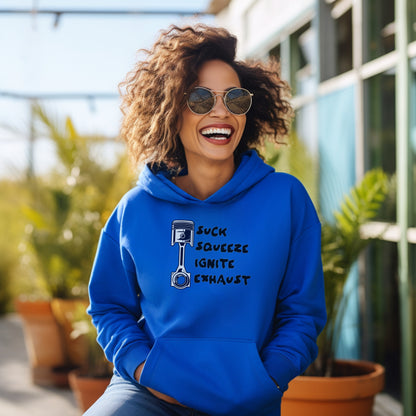 Suck Squeeze Ignite Exhaust Graphic Hoodie