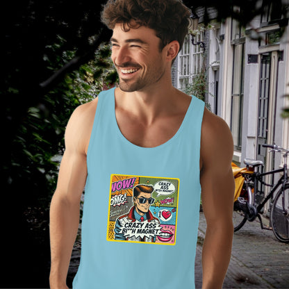 Crazy Ass Magnet Graphic Tank Top product type