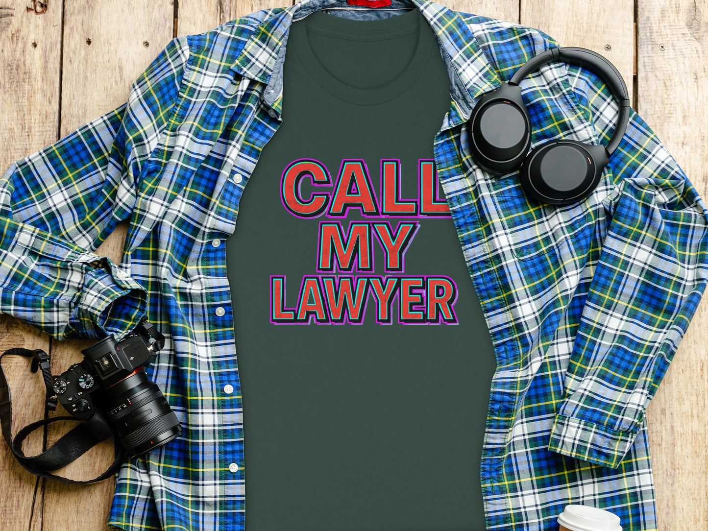 Call My Lawyer Graphic Tee for Casual Style
