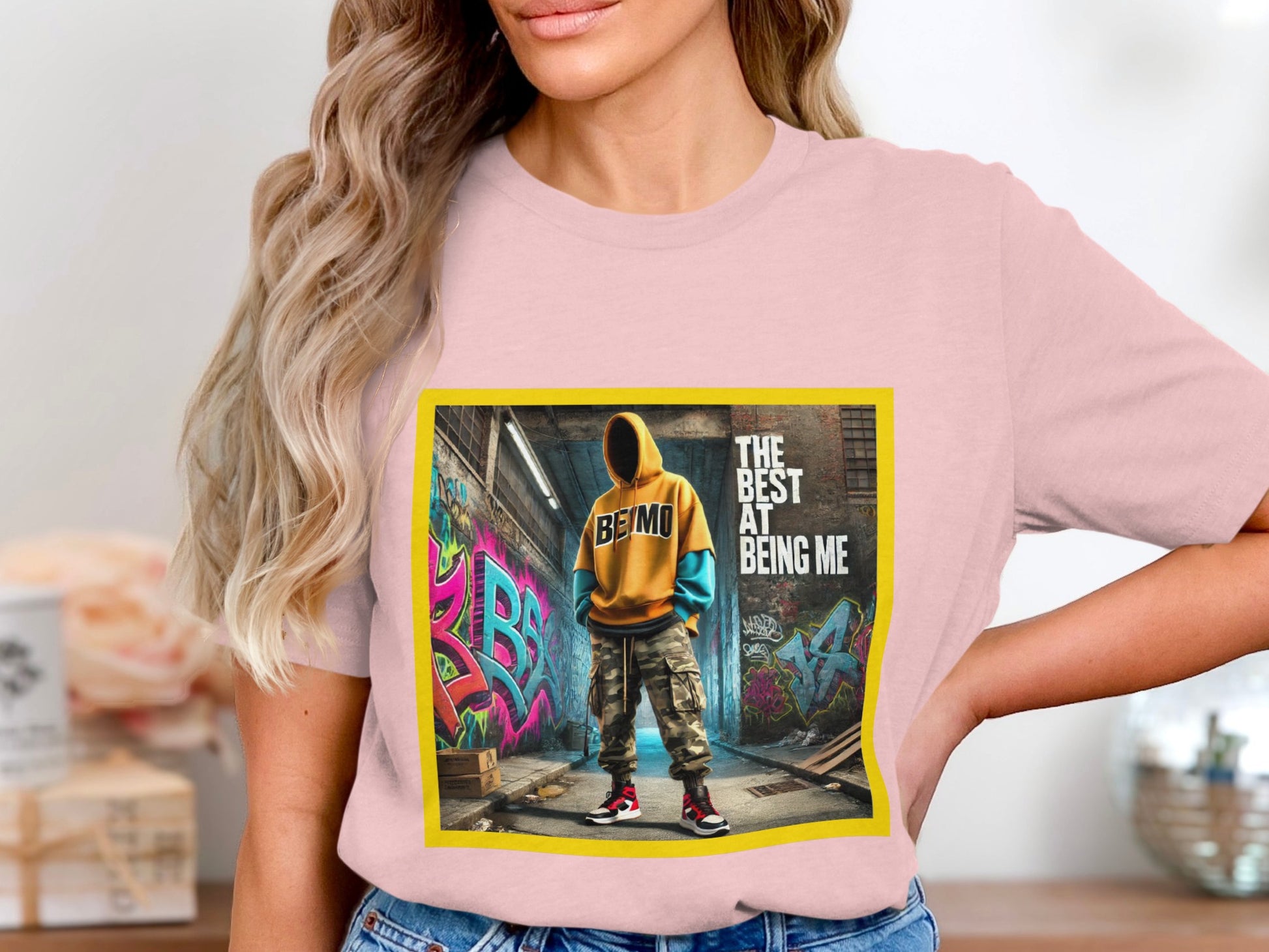 Street Art Graphic Tee The Best At Being Me product type
