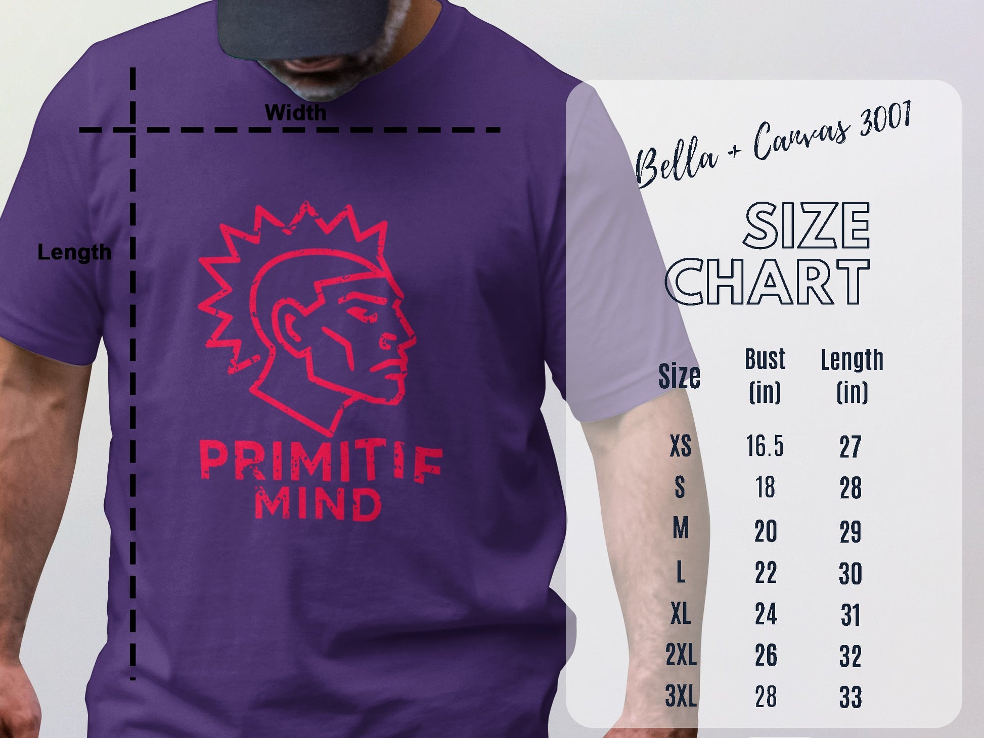 Primtif Mind Graphic T-shirt product