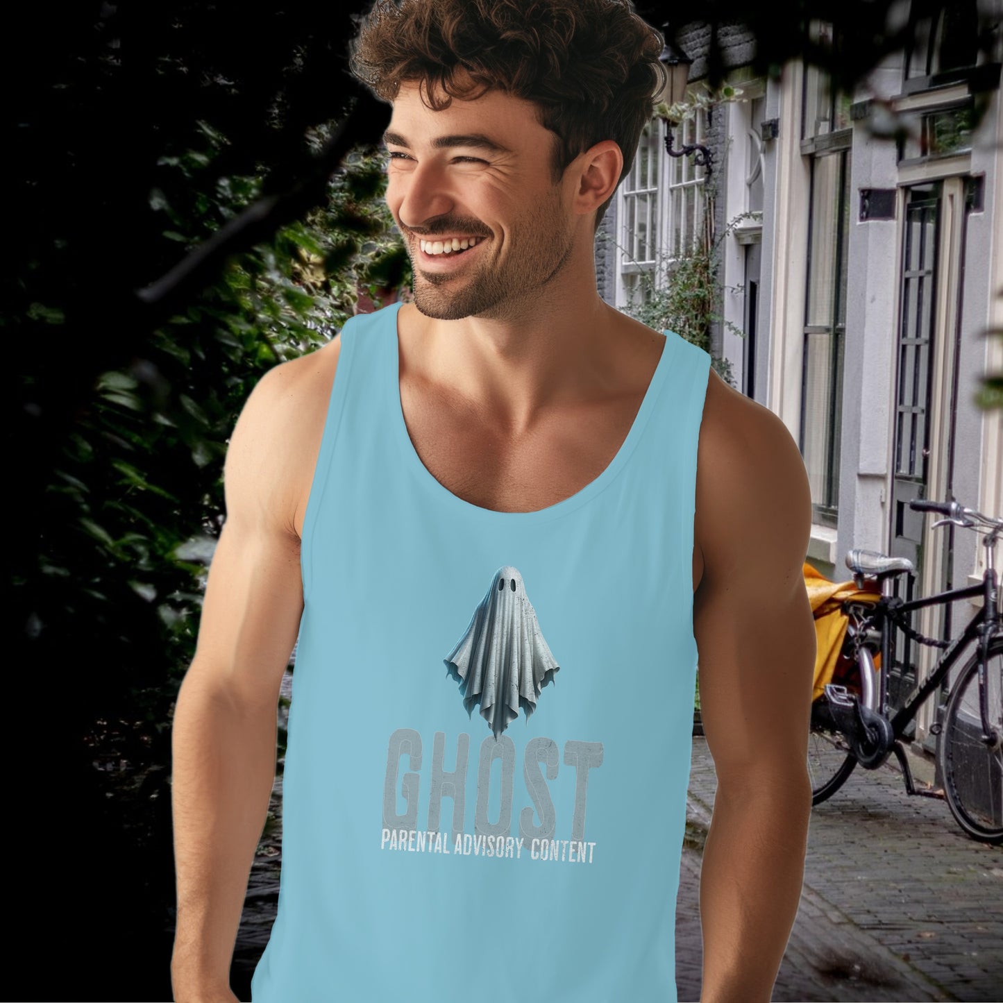 Ghost Parental Advisory Content Printed Tank product