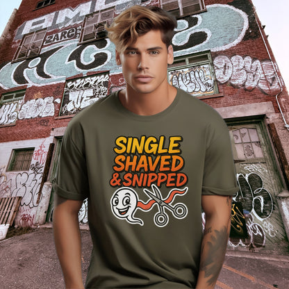 Single Shaved and Snipped Graphic T-Shirt product
