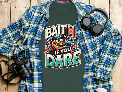 Bait Me If You Dare Graphic Fishing T-Shirt product type