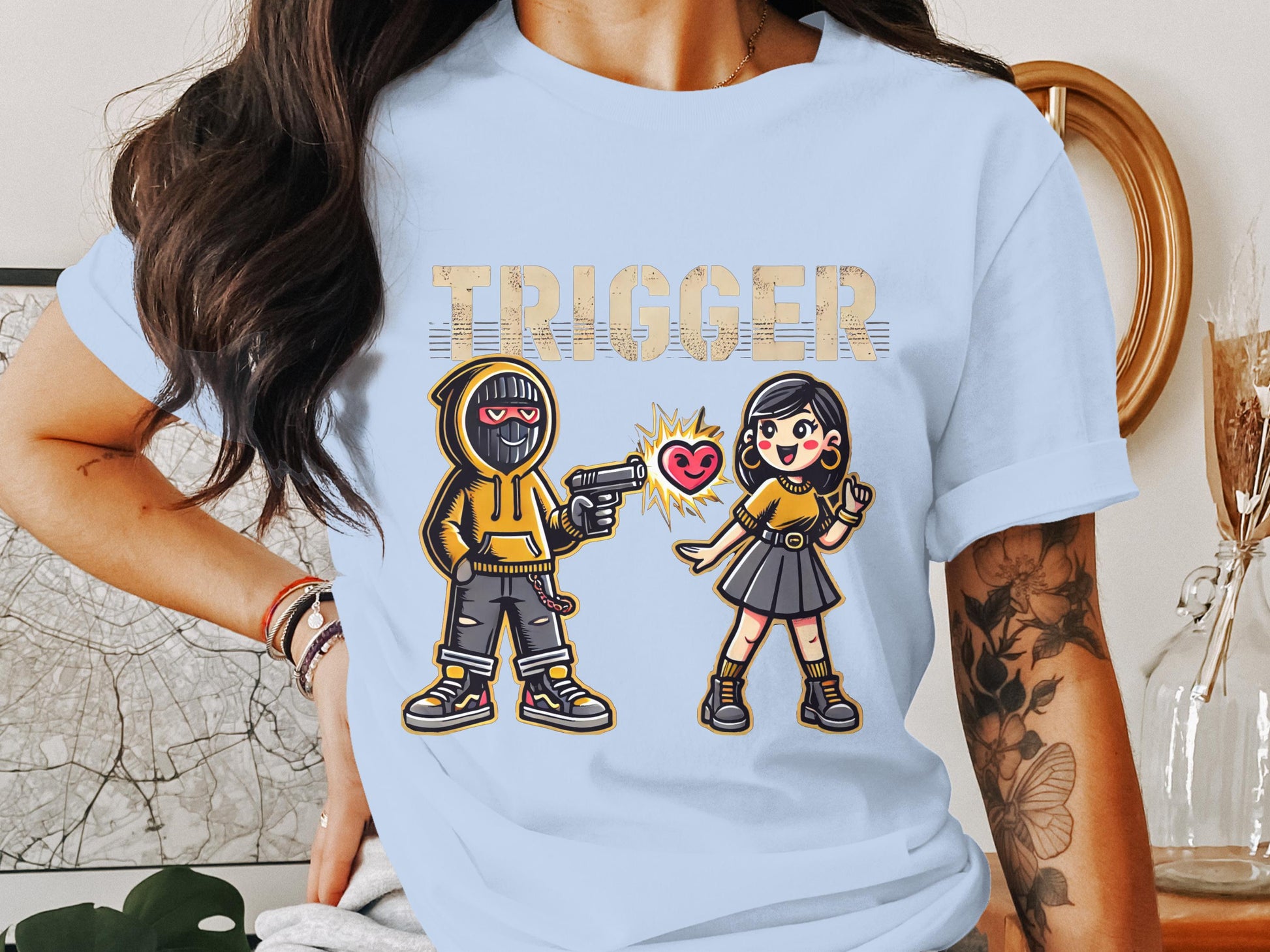Trigger Animations Graphic Tee Shirt product type