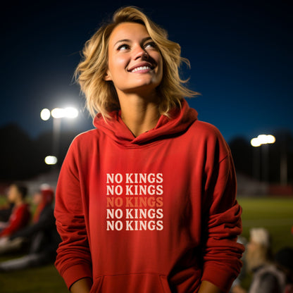 No Kings No Kings No Kings No Kings Hoodie