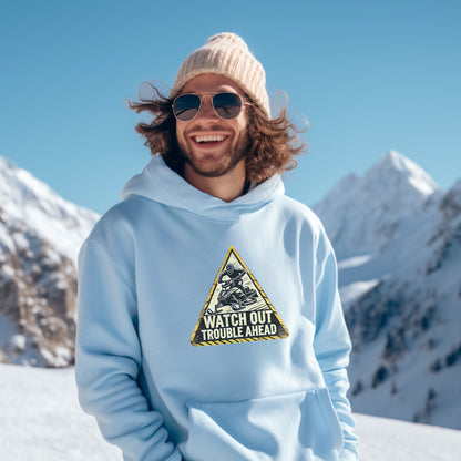 Watch Out Trouble Ahead Graphic Hoodie product