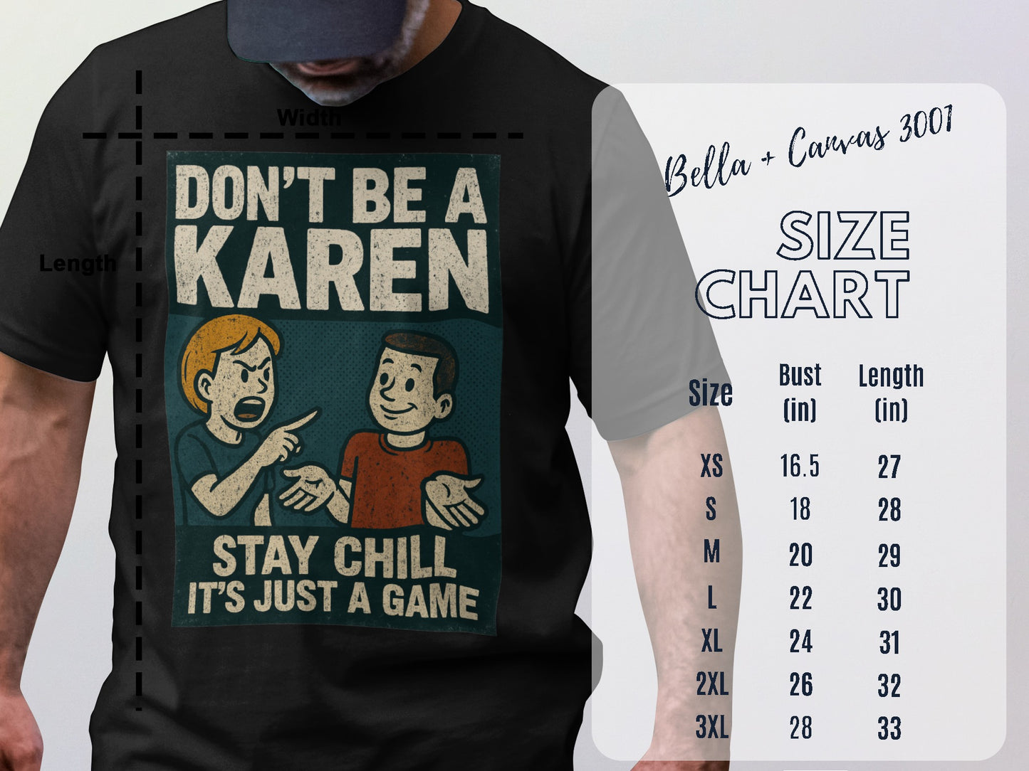 Don't Be A Karen Stay Chill It's Just A Game product type