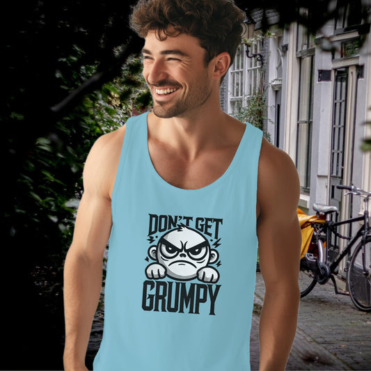 Don't Get Grumpy Graphic Print Tank Top product
