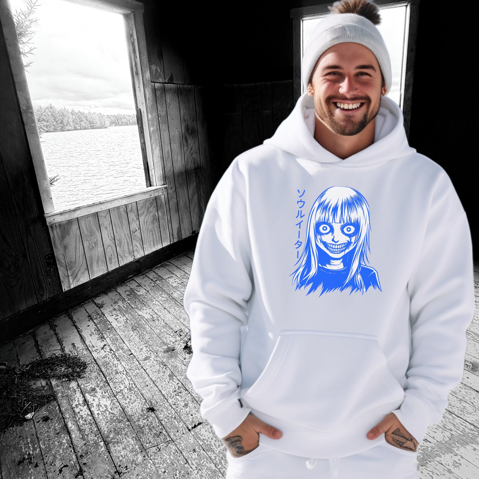 Stylish Hoodie with Unique Graphic Design