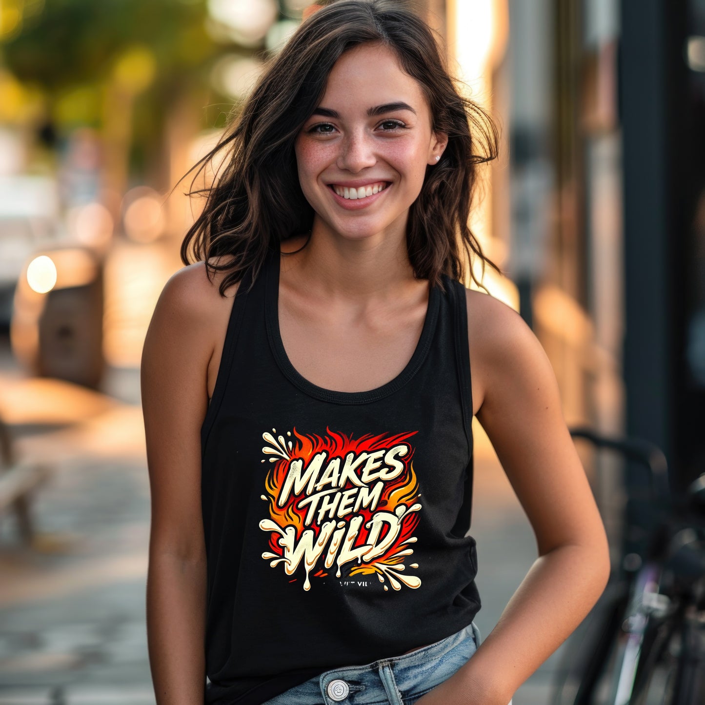 Makes Them Wild Graphic Tank Top Product