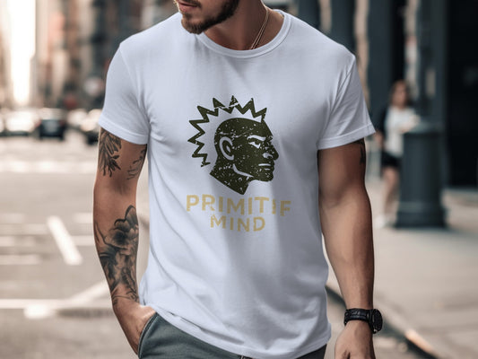 Primitif Mind Graphic Design T-Shirt product