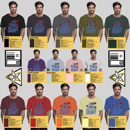 Don't Let Me Grumpy Graphic Short Sleeve Shirt product