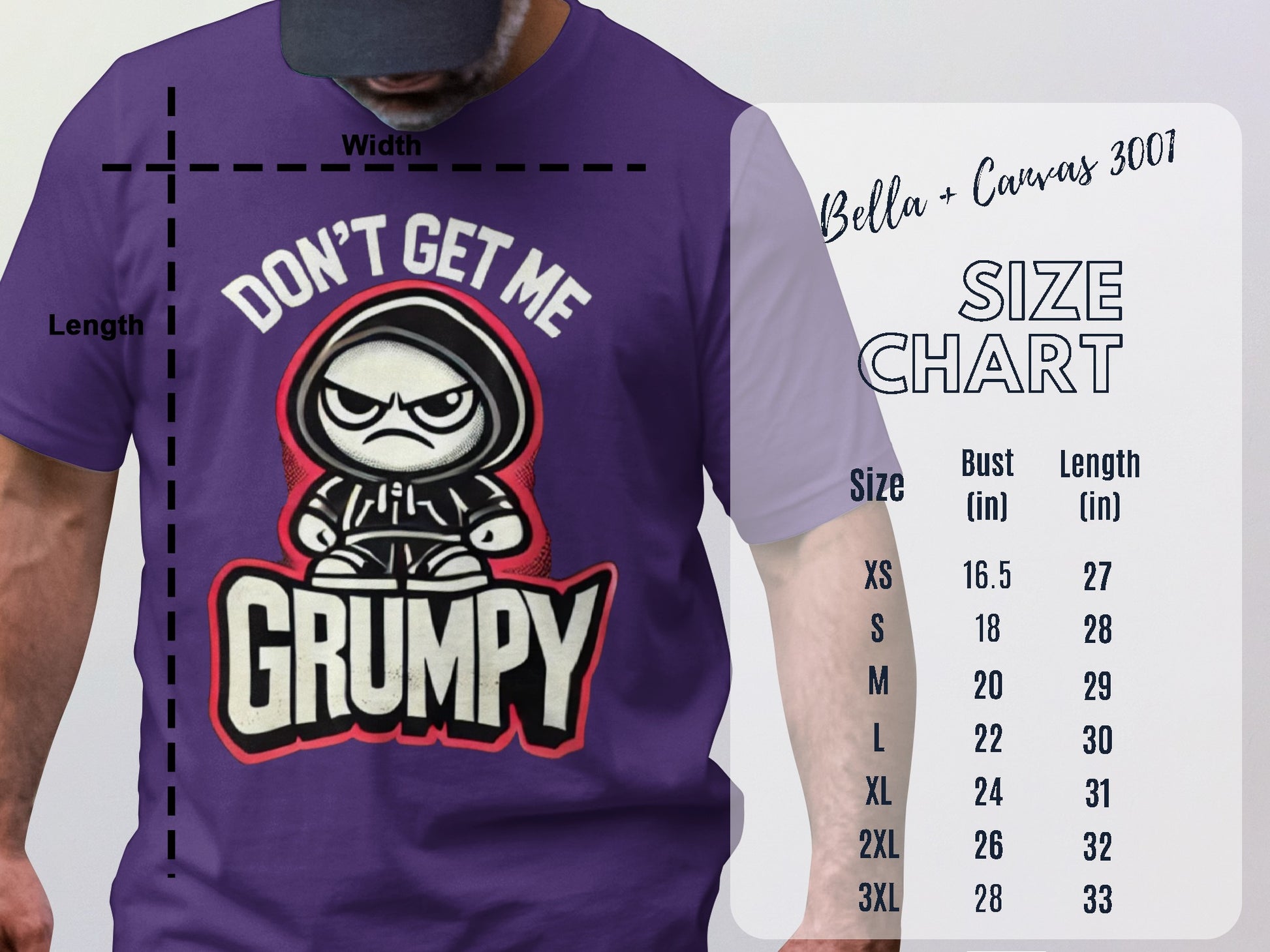 Don't Get Me Grumpy Graphic T-Shirt product type