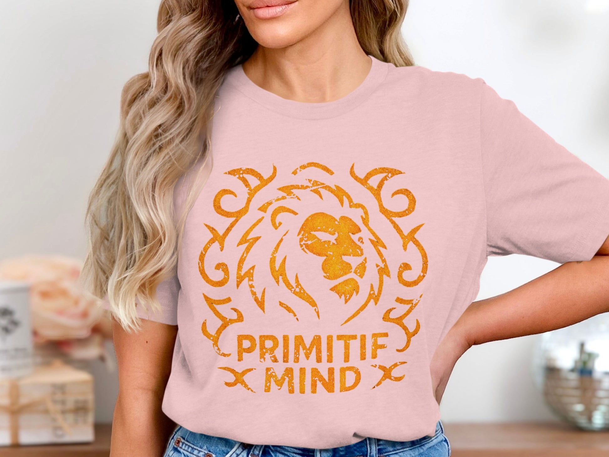Primitif Mind Lion Graphic Tee Casual Wear Product