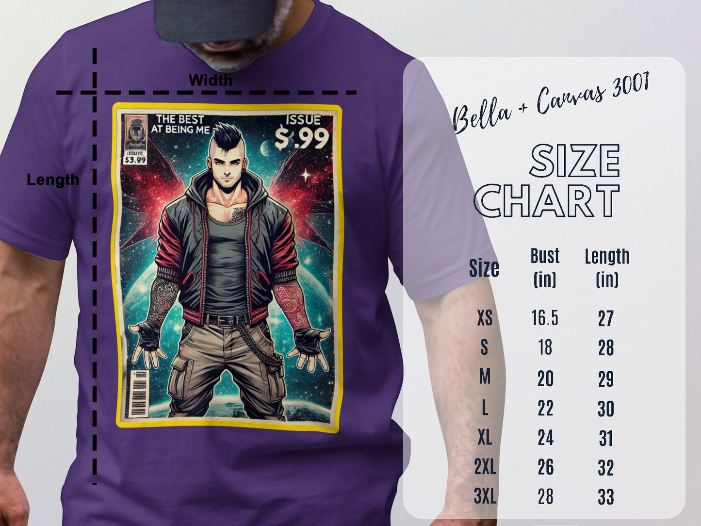 The Best at Being Me Comic Cover Graphic T-Shirt product