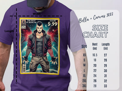 The Best at Being Me Comic Cover Graphic T-Shirt product