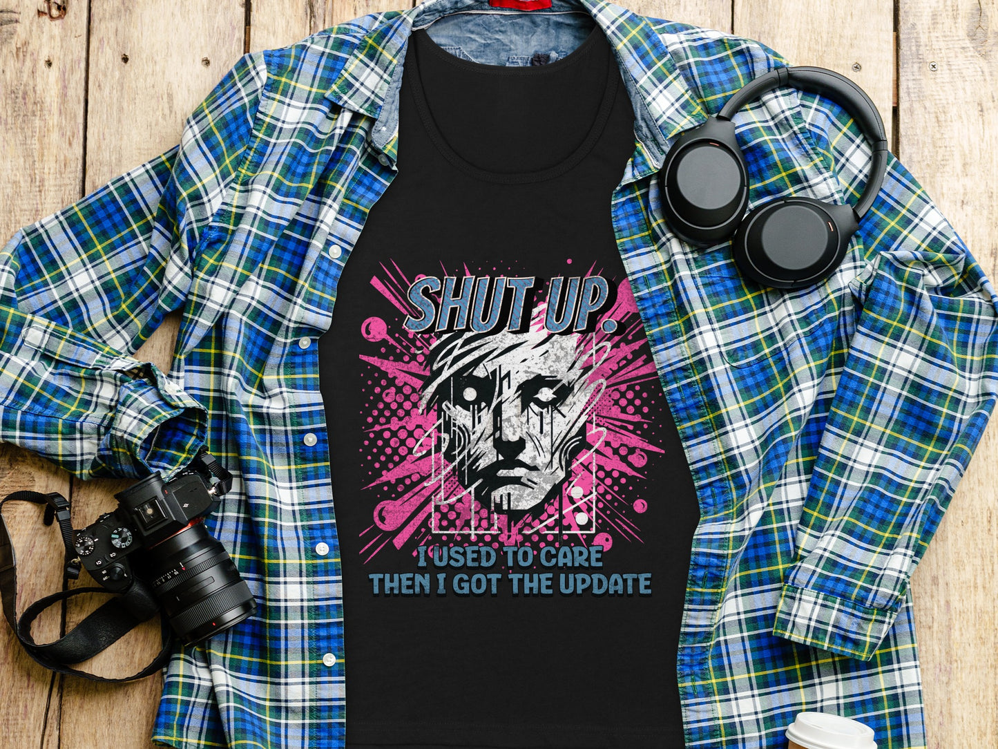 I Used To Care Then I Got The Update shirt product