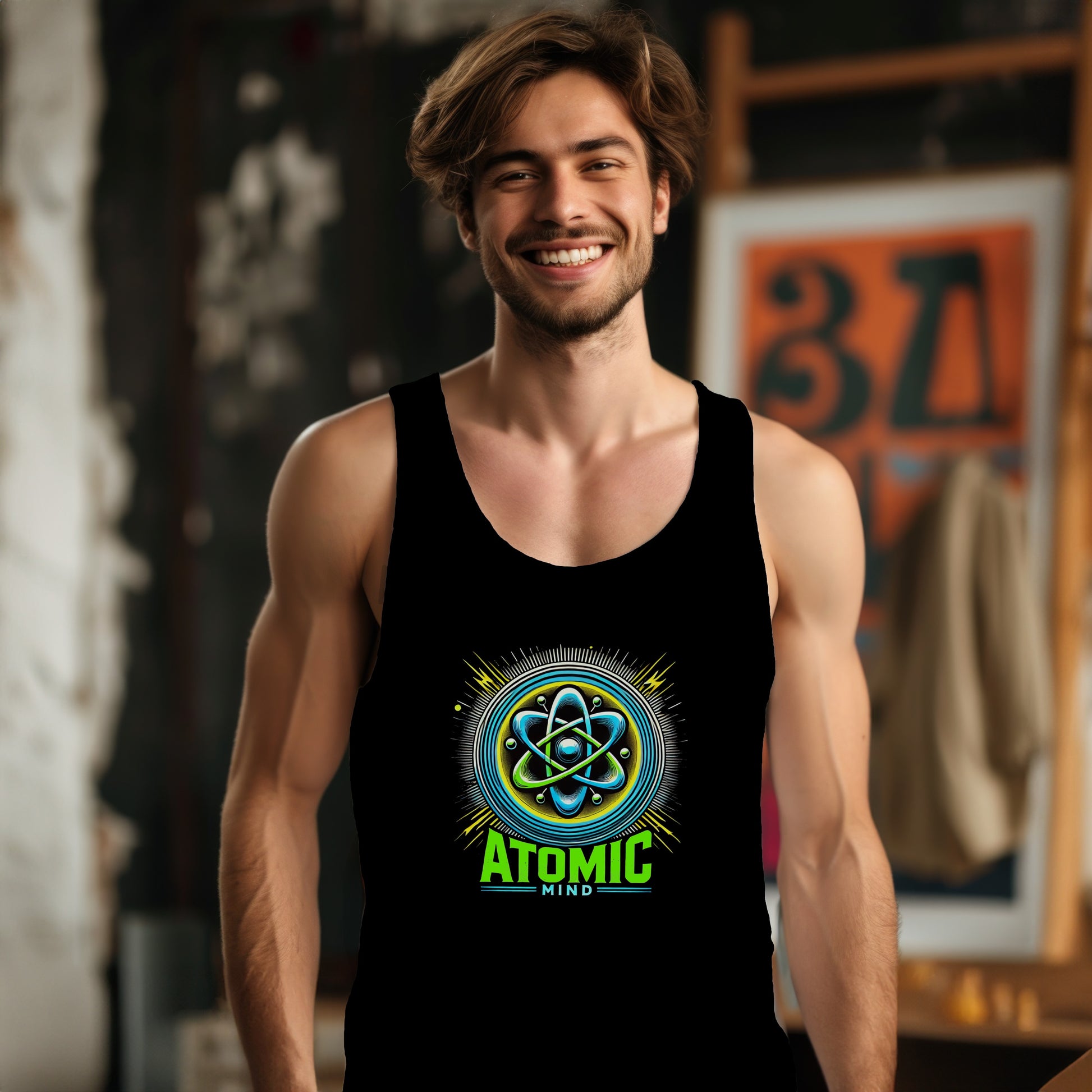 Atomic Mind Graphic Design Tank Top product type