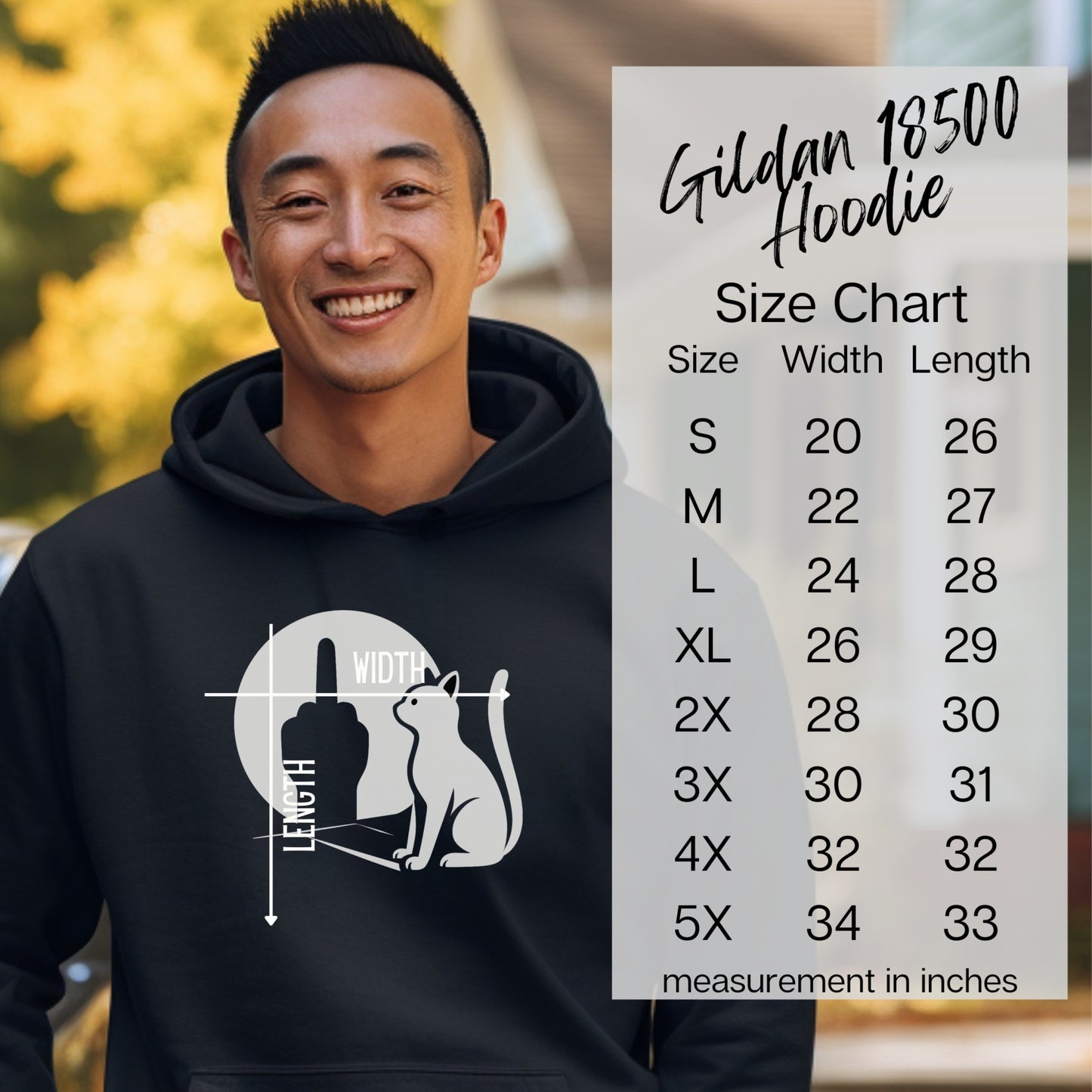 Gildan 18500 Hoodie Casual Stylish Comfortable Wear