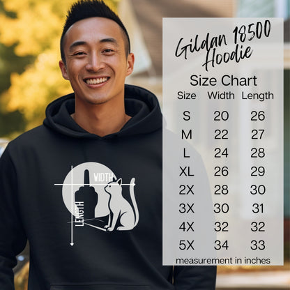 Gildan 18500 Hoodie Casual Stylish Comfortable Wear