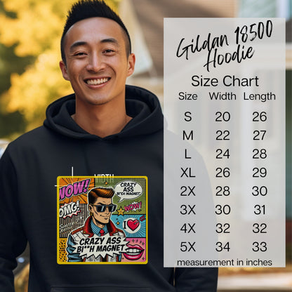 Crazy Graphic Novelty Hoodie Fun Statement Hoodie product