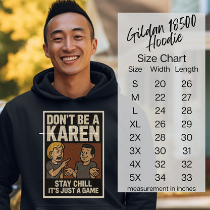 Stay Chill It's Just a Game Gildan 18500 Hoodie product