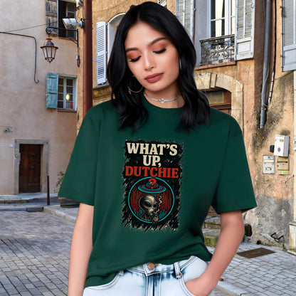 What's Up Dutchie Graphic Alien T-shirt product type