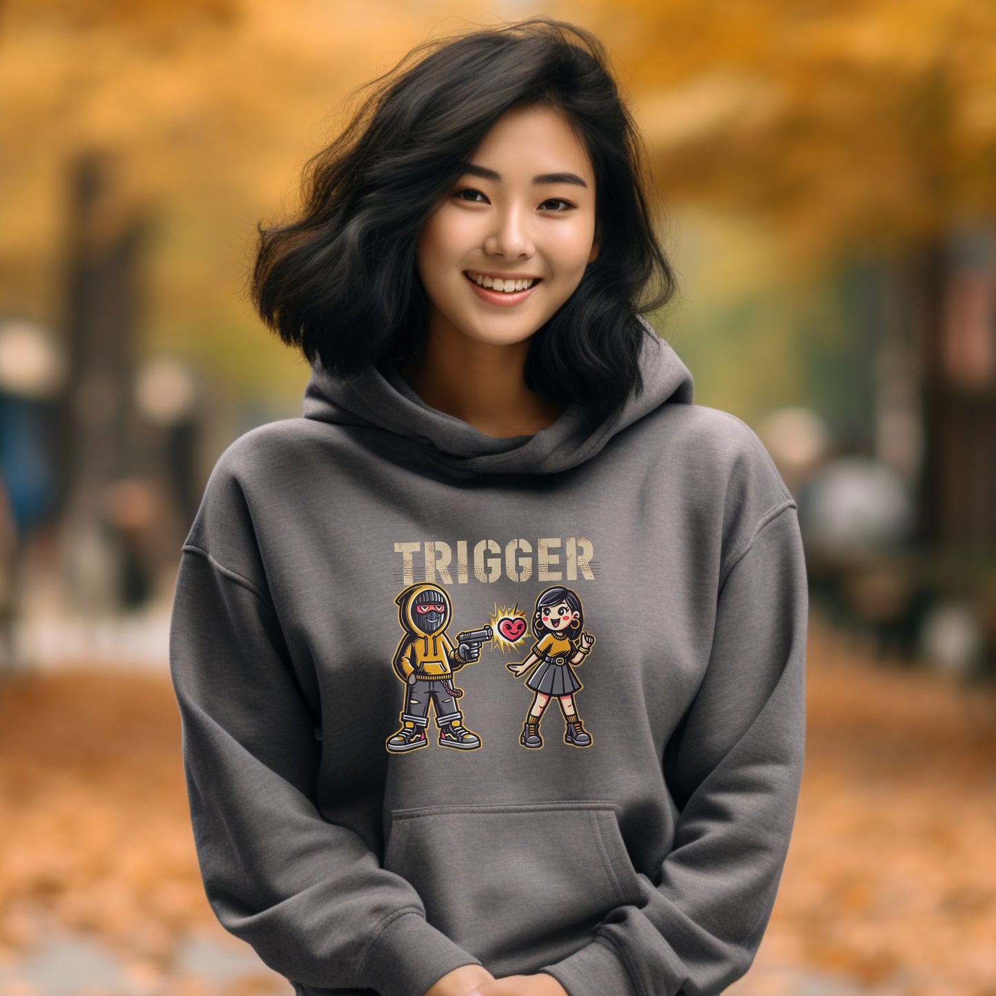 Trigger Anime Character Graphic Hoodie product