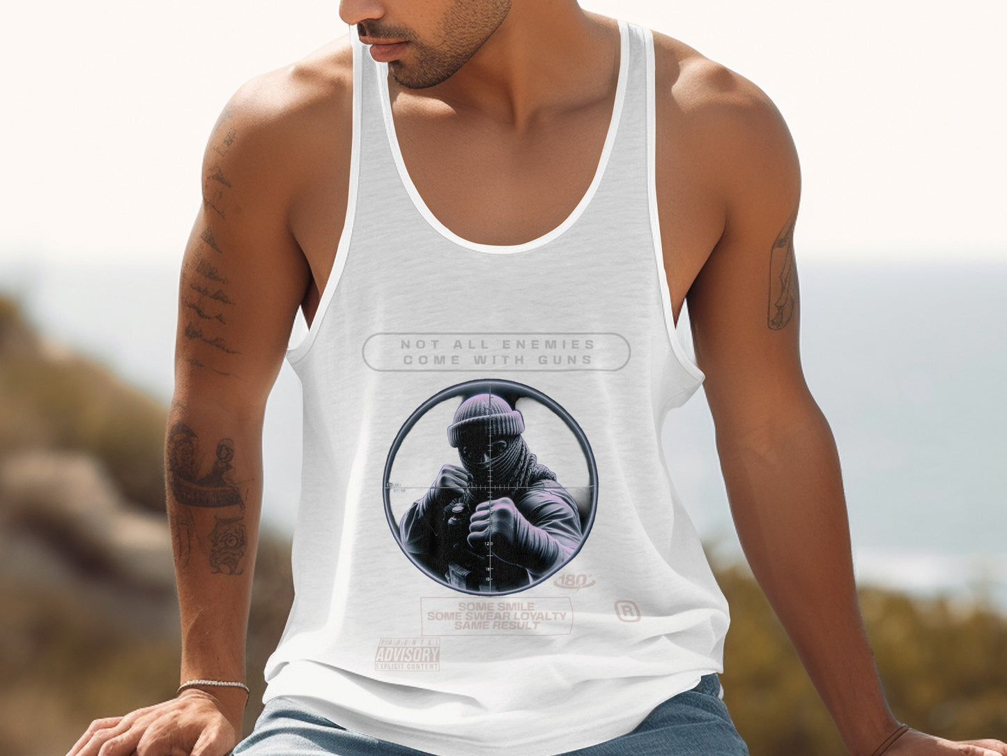 Not All Enemies Come With Guns Tank Top product