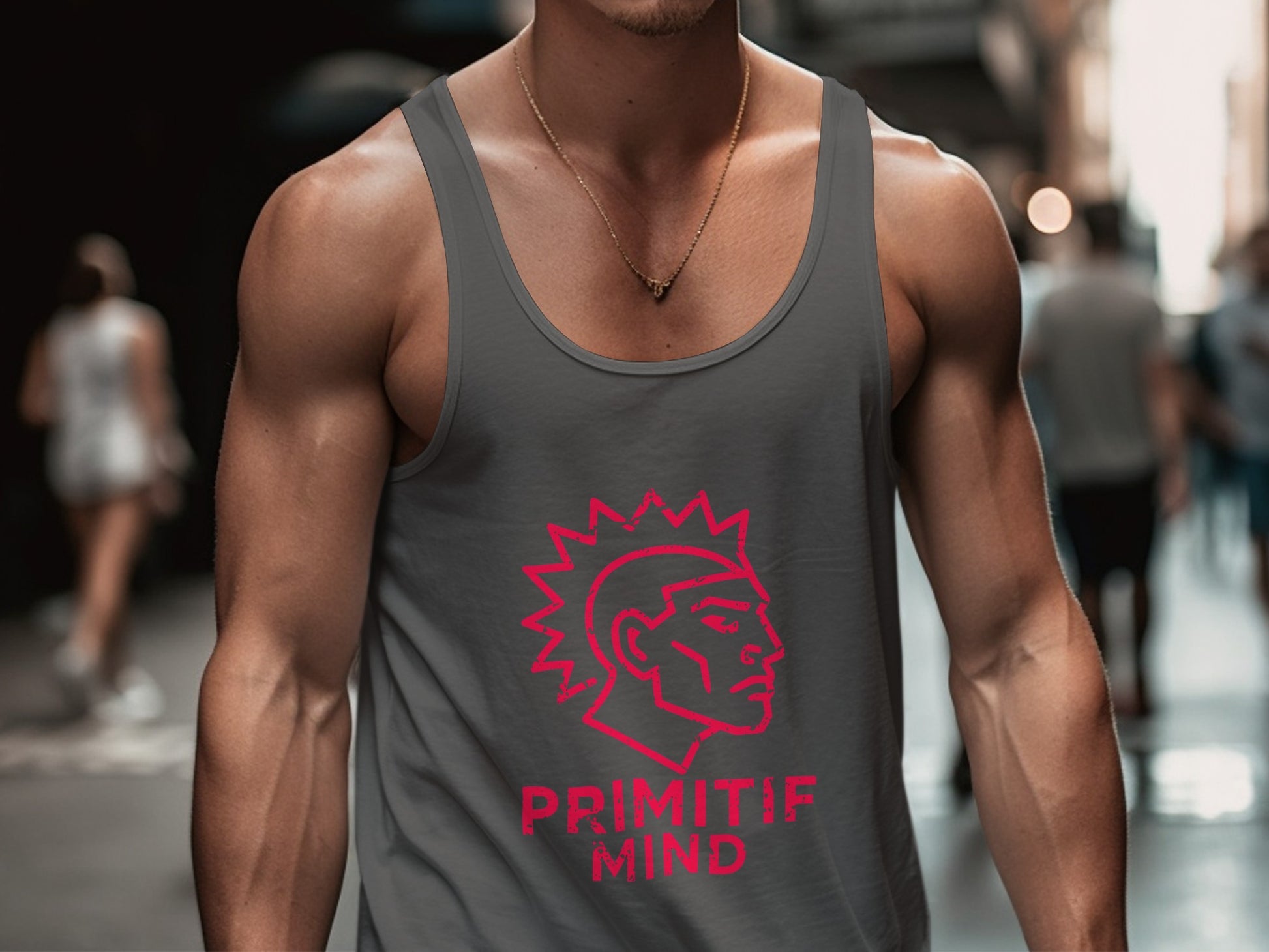 Bold Primitif Mind Graphic Tank Top product